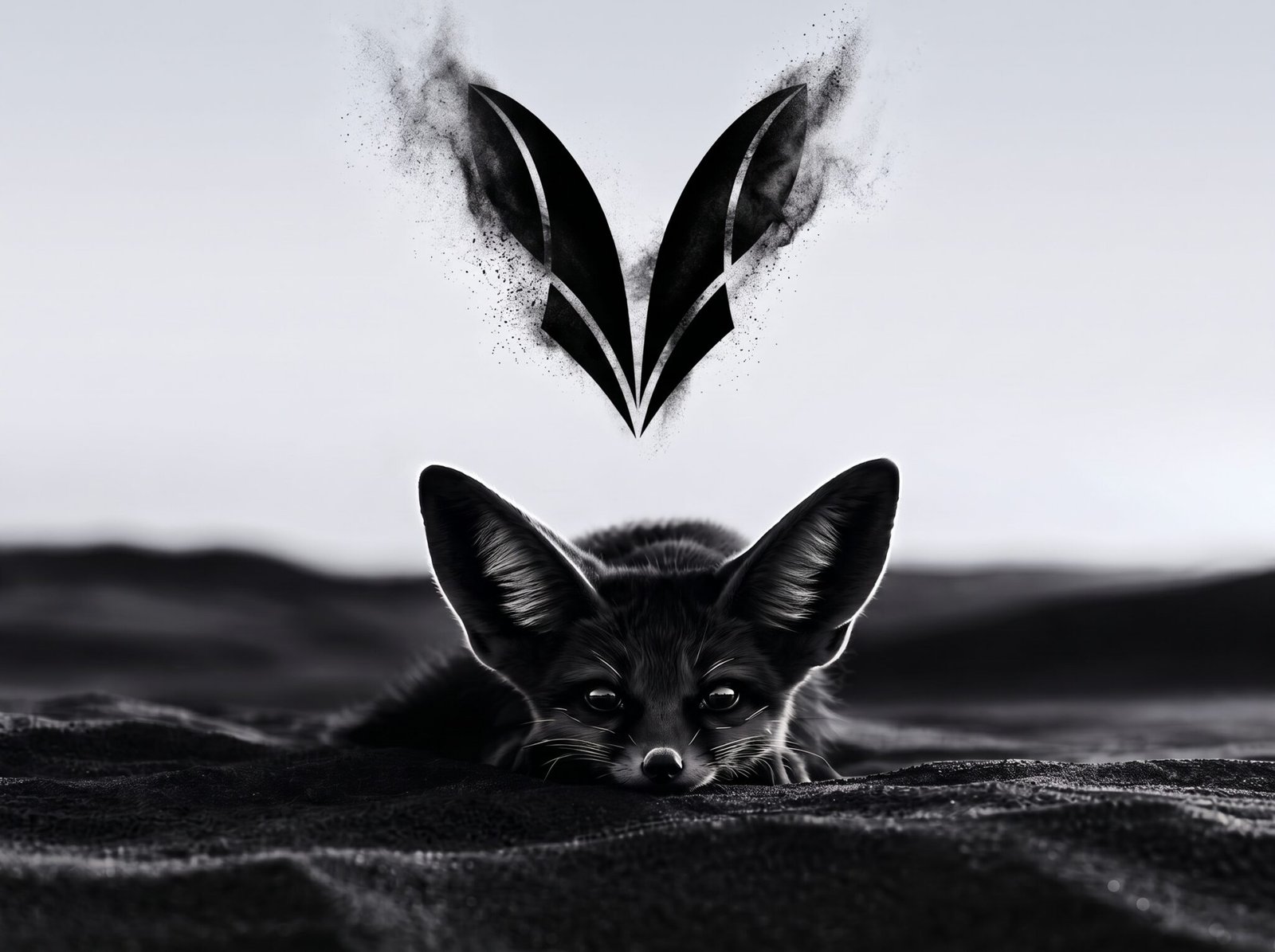 Logo KITSUNE GUARD, deux oreilles de renard